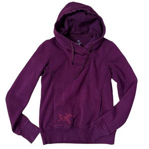 Arc'teryx Purple Sweatshirt Hooded Size Small Hoodie